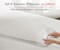 Luxury 100% Egyptian Cotton Pillow Cases Standard Size Set of 2, Sateen Weave, Soft, Breathable & Cooling Ivory Pillow Cases